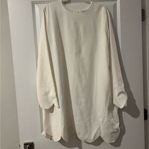 Sugarlips Cream Long Sleeve Dress